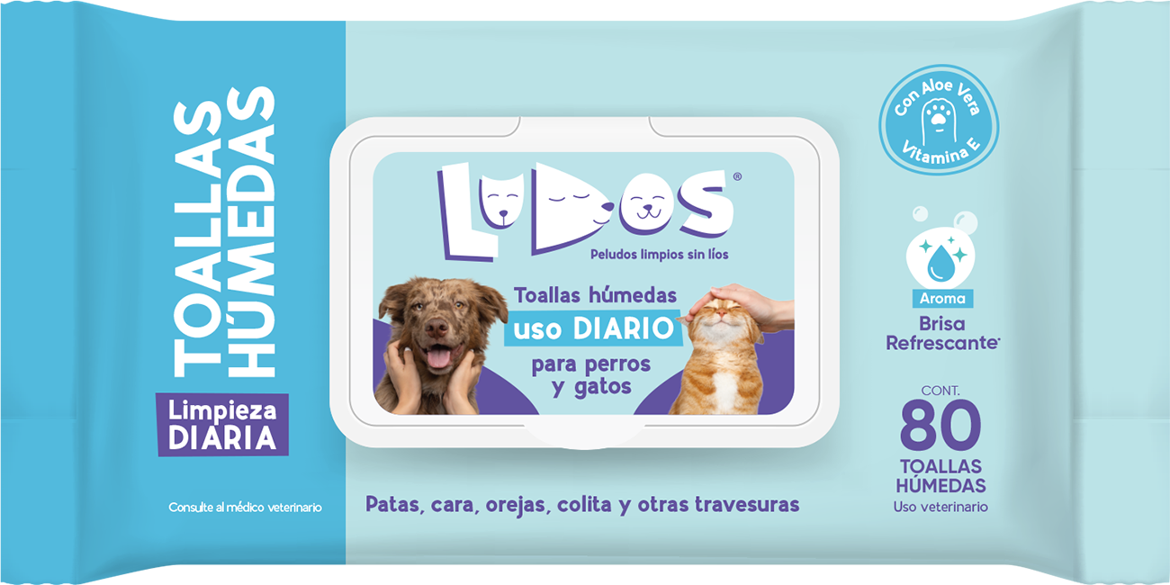 ludos toallas húmedas usos diario